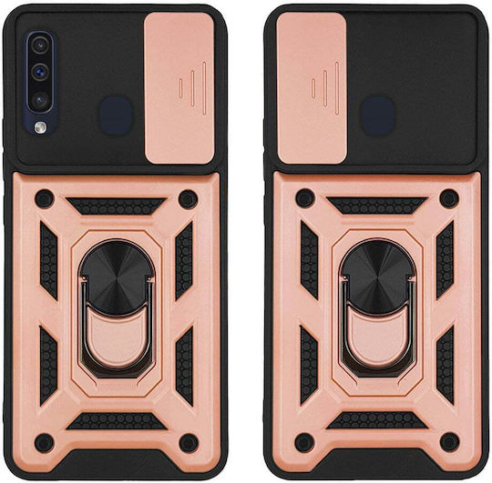 Sonique Back Cover Σιλικόνης / Πλαστικό Ροζ Χρυσό (Galaxy A50 / Galaxy A50S / Galaxy A30S)