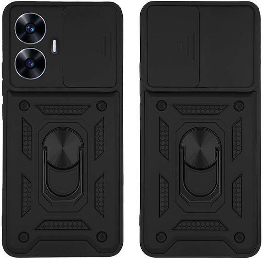 Sonique Back Cover Σιλικόνης / Πλαστικό Μαύρο (Realme C55)