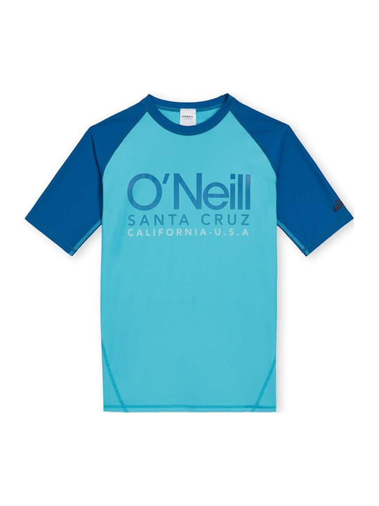 O'neill Essentials Cali Short Sleeve Skin Kids' Shirt - Blue