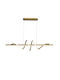 Hatzipantos Stores Pendant Light Gold Rail 120cm