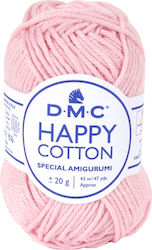 DMC Cotton Knitting Yarn Happy Pink 43m 20gr