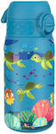 Ion8 Sea Turtle Metal Water Bottle 400ml