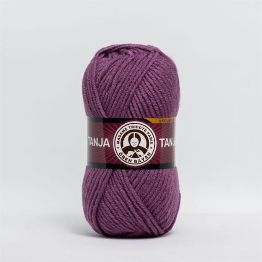 Madame Tricote Paris Tanja Acrylic Purple 120m 100g