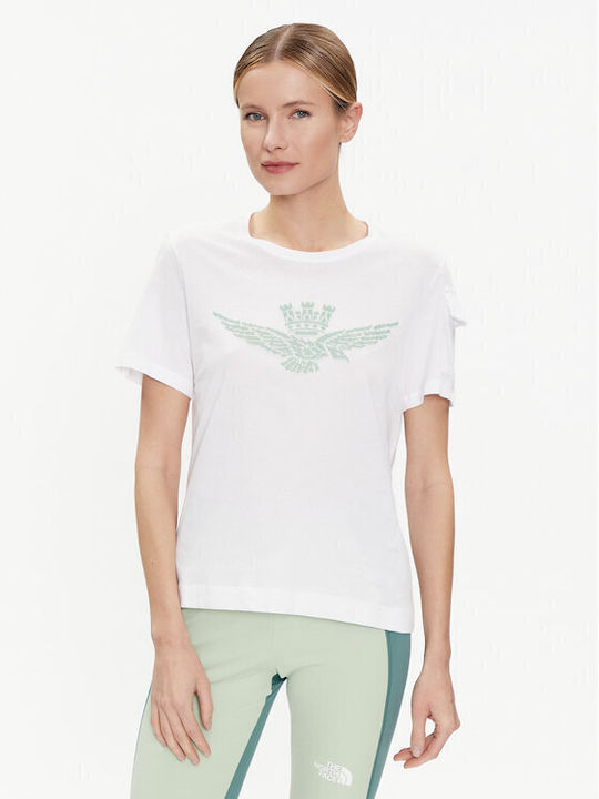 Aeronautica Militare Γυναικείο T-shirt Λευκό