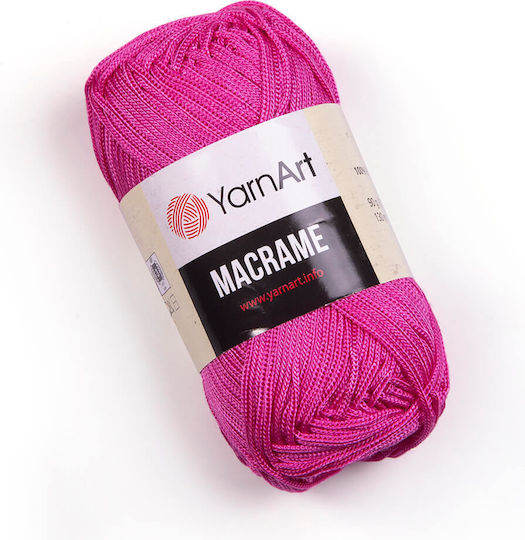 YarnArt Makramee Mikropolyester Fuchsia 130m 90g