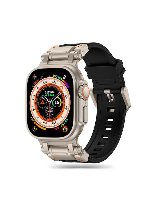 Tech-protect Delta Pro Apple Watch 4 / 5 / 6 / 7 / 8 / 9 / Se / Ultra 1 / 2 (42 / 44 / 45 / 49 Mm) Black/titanium