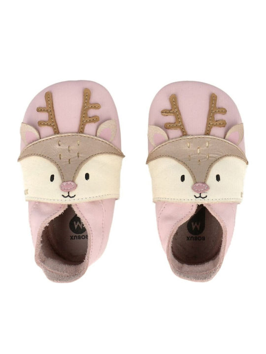 Bobux: Soft Sole (3-21 Μηνών) Fawna Rosewater