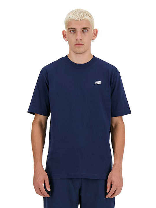 New Balance T-shirt Μπλε
