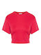 Funky Buddha Damen Sportliches Bluse Rosa