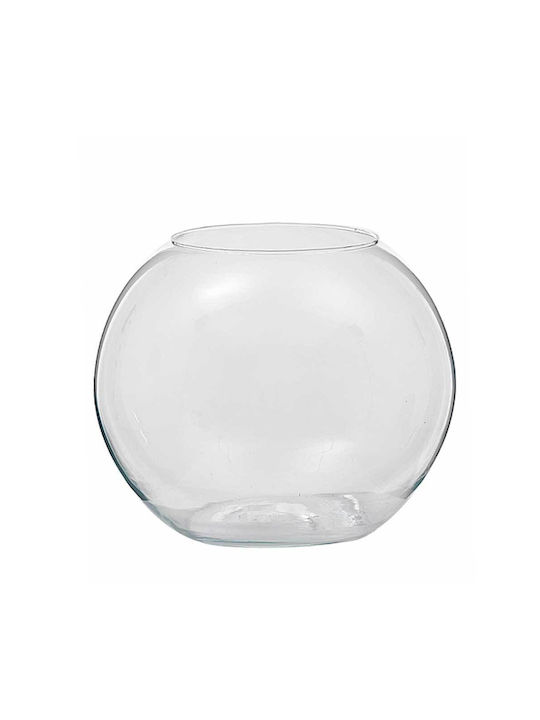 Vază Decorativă Sticlă Transparent 35cm 1buc