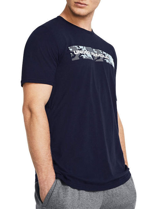 Under Armour Chest Men's Athletic T-shirt Short...