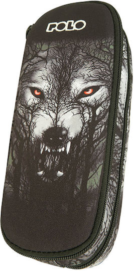 Polo Ace Pencil Case with 2 Compartments Multicolored