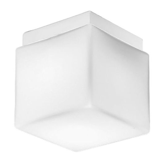 Zafferano Wall-Mounted Outdoor Ceiling Light E27 IP40 16x16x16.5εκ.