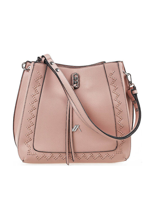 Verde Damentasche Schultertasche Rosa