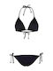 Set Bikini Τριγωνάκι Μαυρο