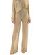 Zoya Chained High Waist Wide Leg Pants Women Zoya Gold (145-867-012-gold)