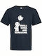 Παιδικό T-shirt French Navy Small, Dark and Handsome, Liitle Darth Vader, Star Wars