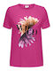 Only Damen T-shirt Pink