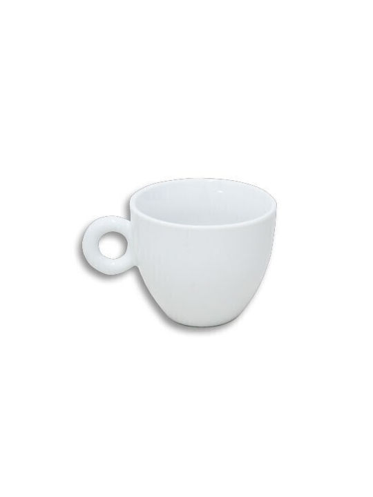 GTSA Tasse Kaffee aus Porzellan Braun 280ml