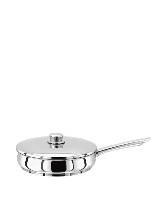 Horwood Tigaie Din Oțel Inoxidabil Cu Capac 24cm