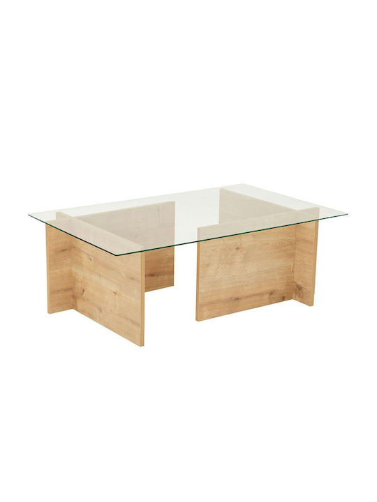 Rechteckig Couchtisch Escape Oak L105xB65xH40cm