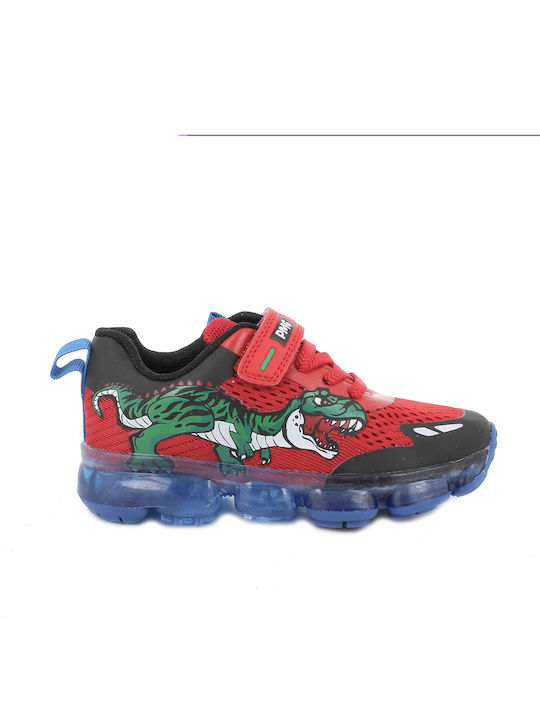 Primigi Παιδικά Sneakers με Φωτάκια Κόκκινα