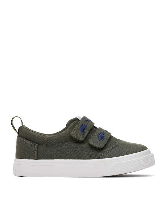 Παιδικά Sneakers Ανατομικά με Σκρατς Πράσινα
