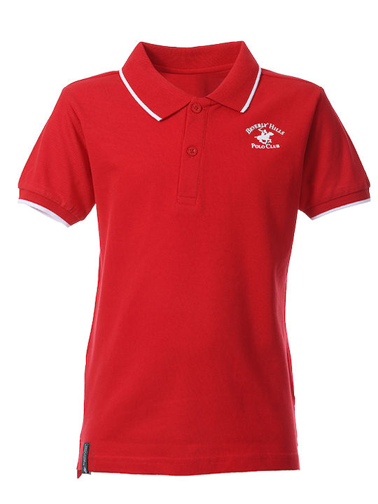 Polo beverly hills Kids Polo Short Sleeve Red