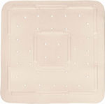 Kleine Wolke Bathtub Mat with Suction Cups White 55x55cm