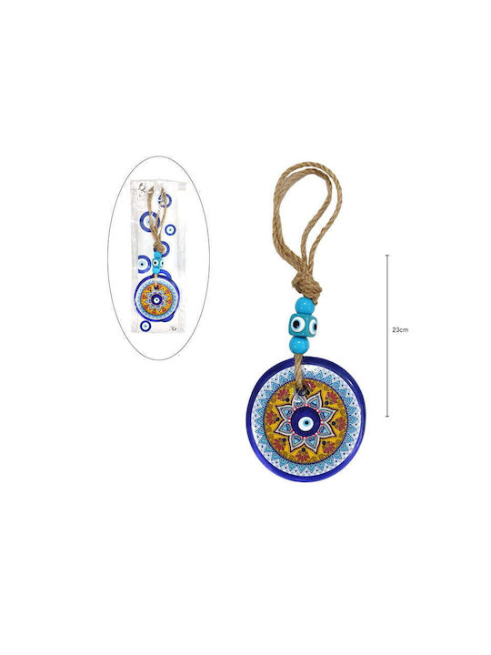 Hanging Lucky Charm Burner Blue 1pcs