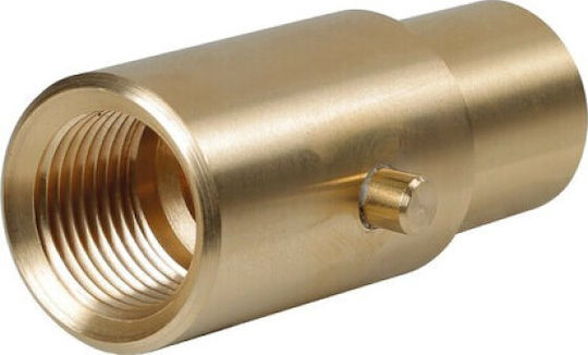 Lampa Lpg Filling Adapter Bayonet Brass M10 73mm L6713.9