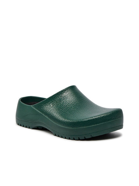 Birkenstock Papuci de casă Super-birki 1027183 Verde Papuci de casă Birkenstock Papuci de casă