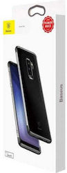 Baseus Umschlag Rückseite Blau (Galaxy S9)