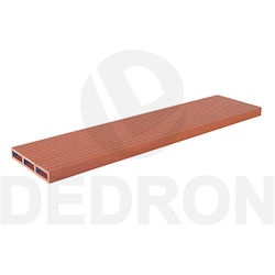 Dedron Deck Περίφραξης Κήπου από WPC Καφέ