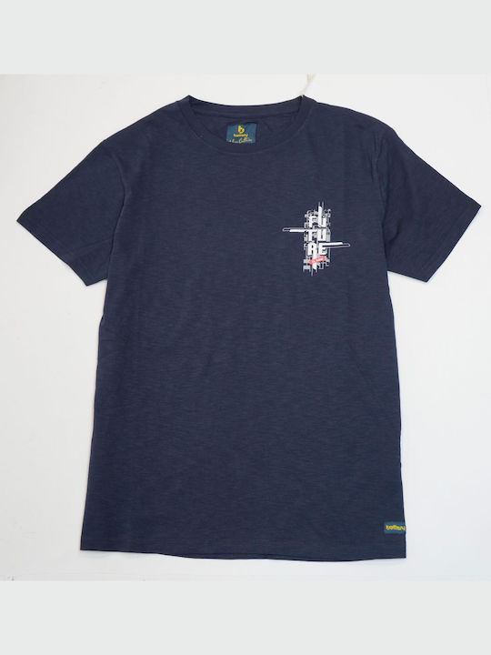 Battery Men's Short Sleeve T-shirt Navy