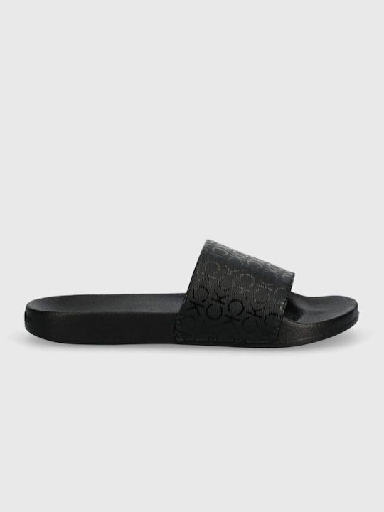 Calvin Klein Slides σε Μαύρο Χρώμα