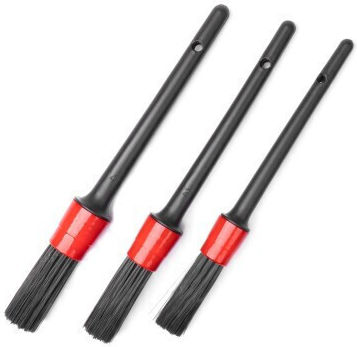 AMiO Brushes Cleaning for Interior Plastics - Dashboard Car 3pcs 03098