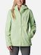 Columbia Women's Short Lifestyle Jacket for Winter Green