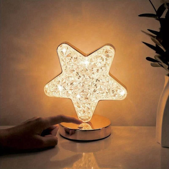Stern Usb Dekorative Lampe Gelb