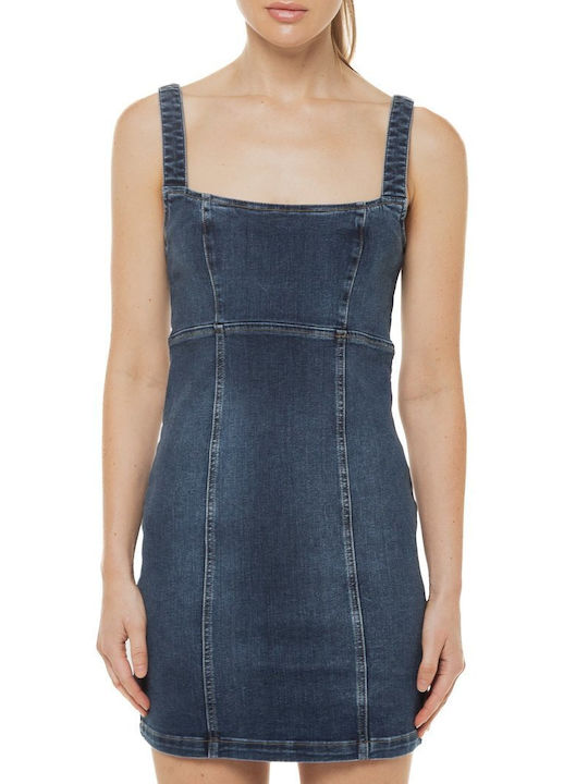 Liu Jo Mini Kleid Jeans Blau