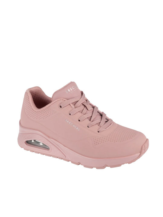 Skechers Uno-stand Γυναικεία Sneakers Ροζ