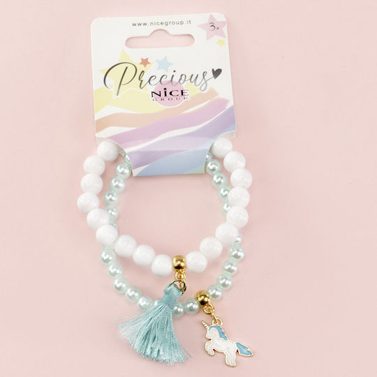 Μπρασελε 2 Τεμ. White Unicorn (#25004)