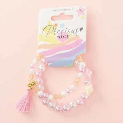 Bracelet 2 Pcs. Rose Rose (#25013)