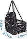 Nobleza Dog Carrying Black Bag L45xW40xH35cm