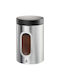Gefu Vase Coffee with Lid made of Stainless Steel Black 11cm