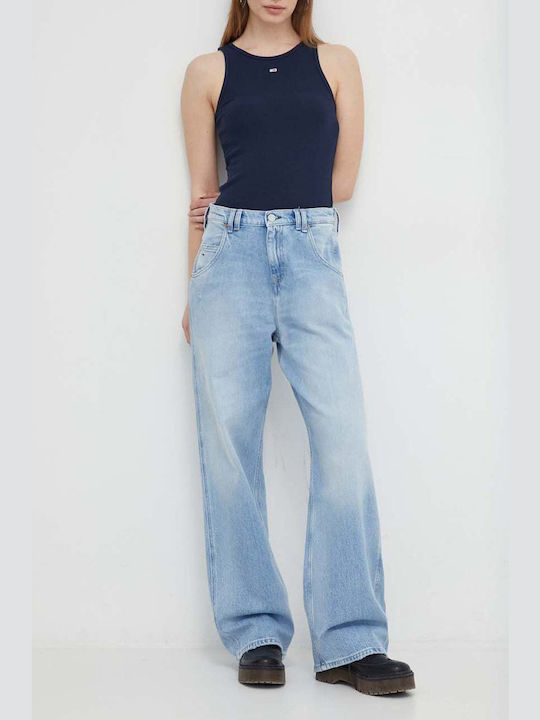 Tommy Hilfiger Daisy Damenjeans in Baggy Linie Blue