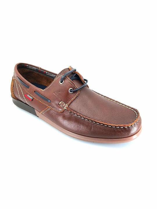 Mocasini pentru bărbați Luisetti 29304 (piele cognac)