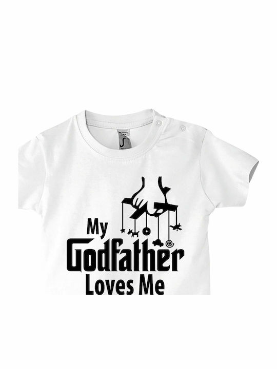 kirikoko Детска тениска White My Godfather Love...