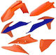 Set de Piese din Plastic pentru Motocicletă Portocaliu 1buc