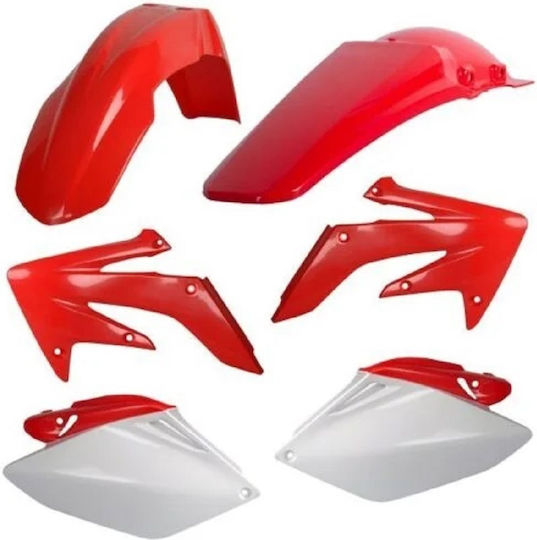 Motorrad Kunststoff-Set für Honda CRF 250 Rot 1Stück